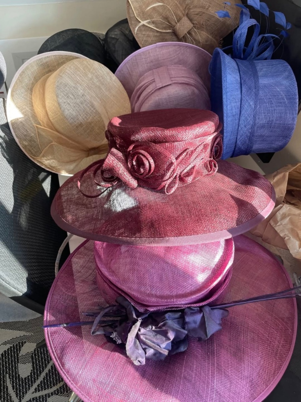 Facinators authentic Ascot Hat KENTUCKY Derby garden Tea party church weddings!!
